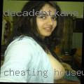 Cheating housewives Haysi